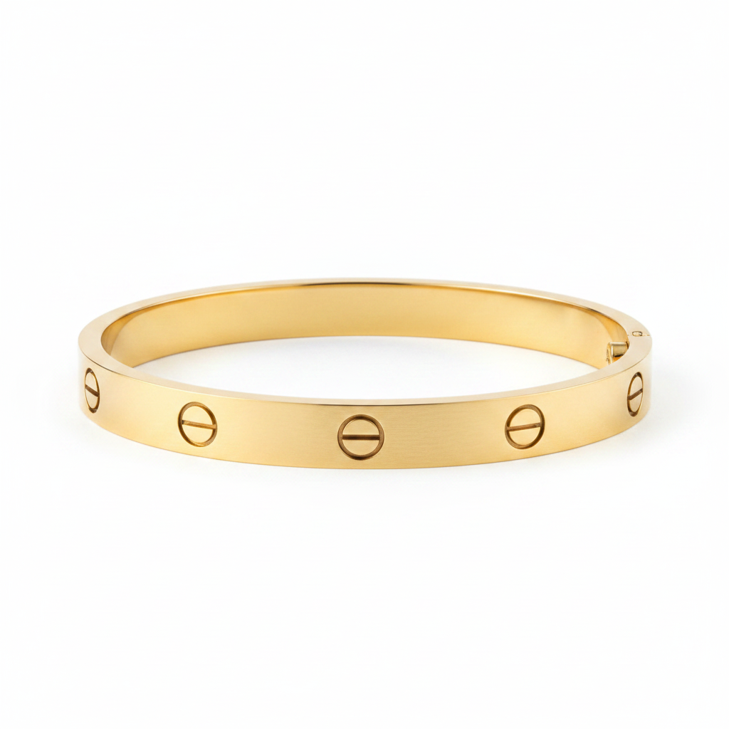 Cartier Love Bracelet - Clean White Background