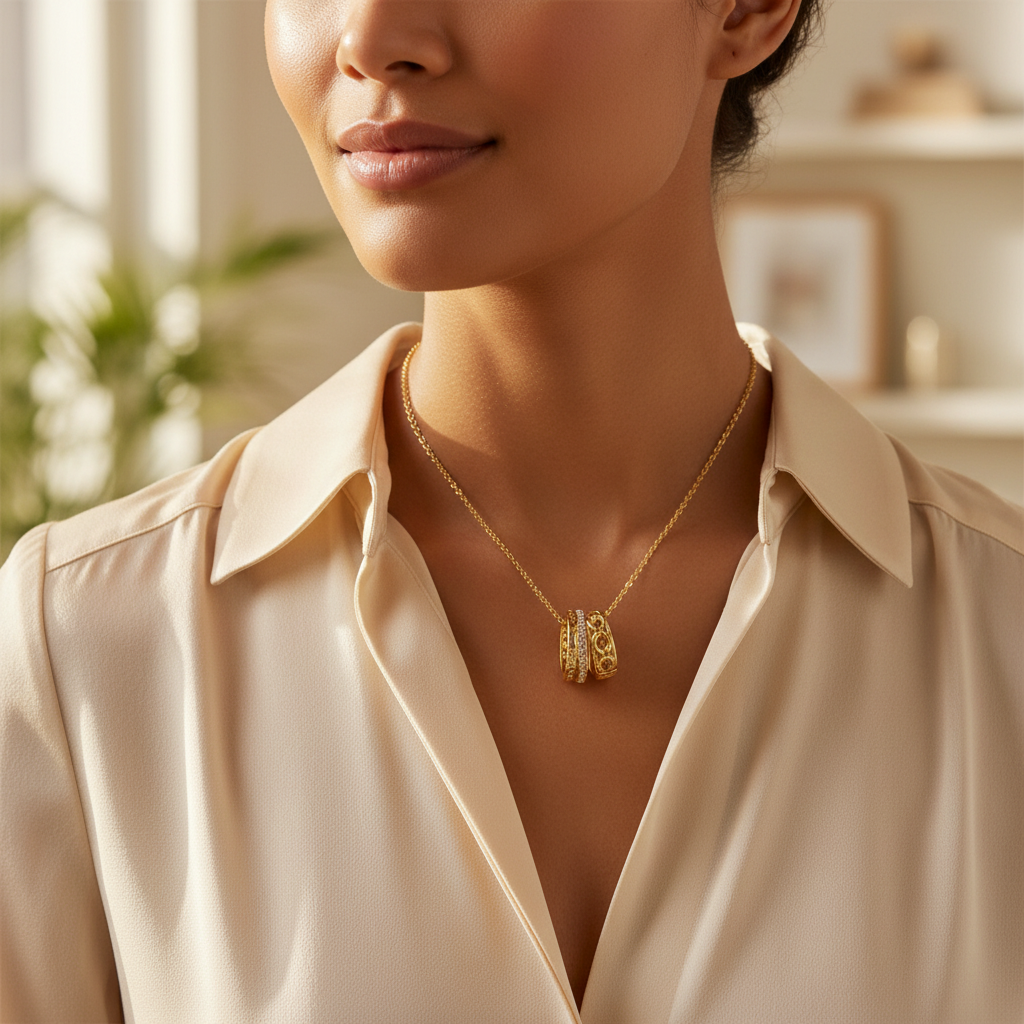 Coach Rondell Necklace - Lifestyle 1