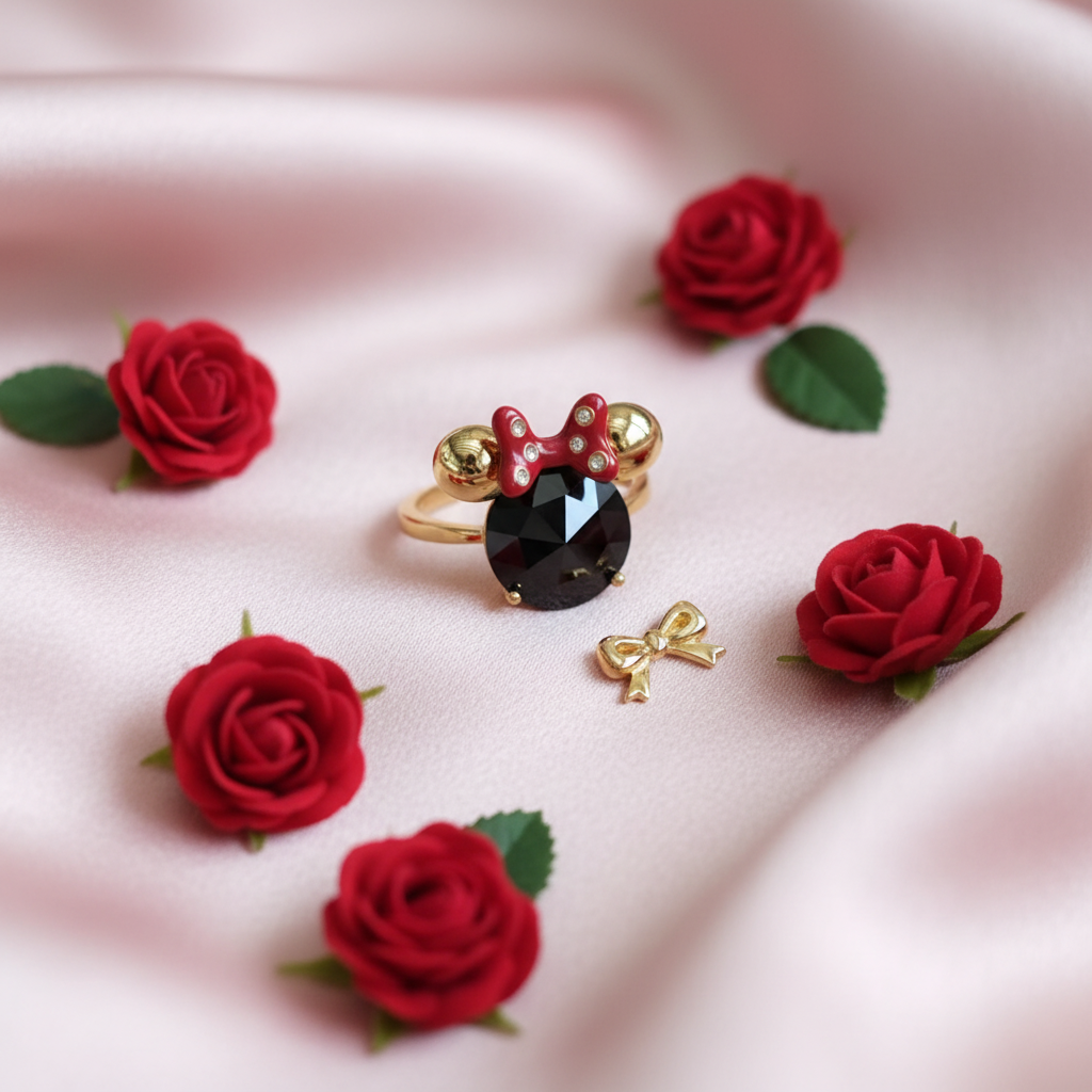 Flat lay - blush silk