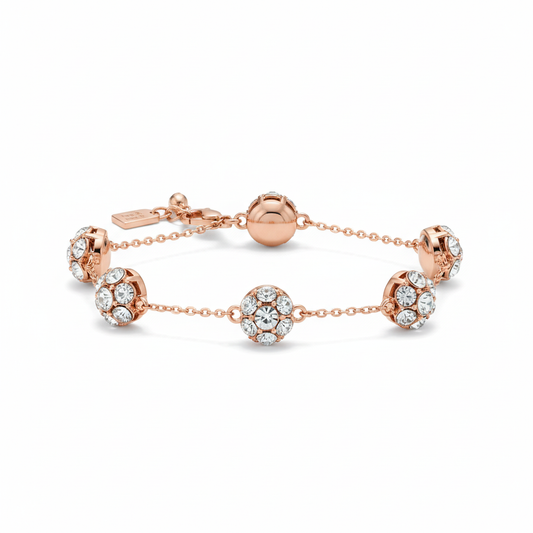 Kate Spade Lady Marmalade Rose Gold Bracelet white background