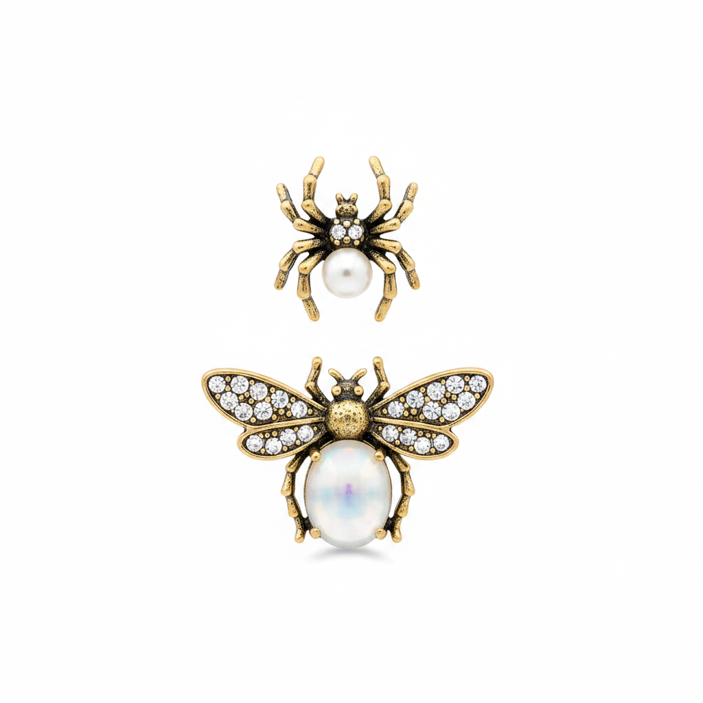 Tory Burch Bug Studs - clean white background product shot