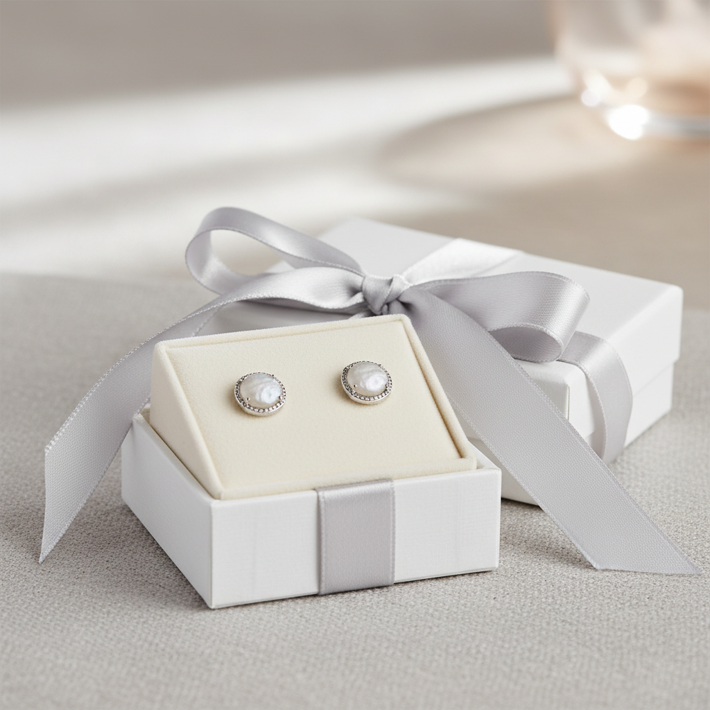 Kendra Scott Cade Studs - gift box presentation
