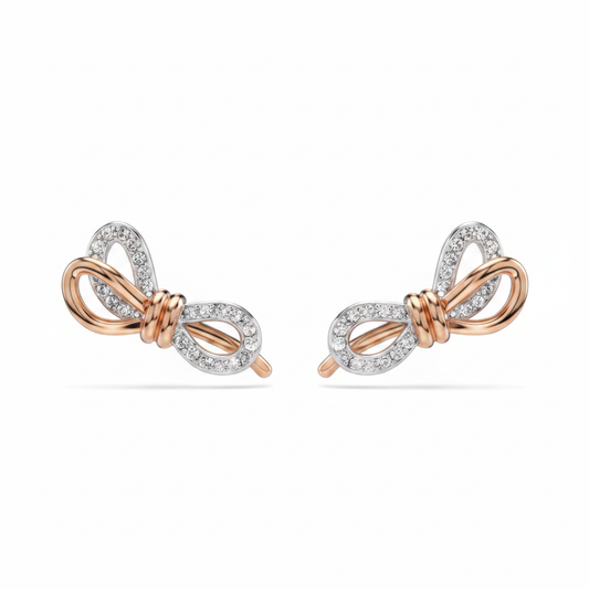 Swarovski Lifelong Bow Earrings - Clean Shot
