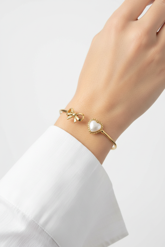 Tory Burch Roxanne Cuff - editorial wrist shot
