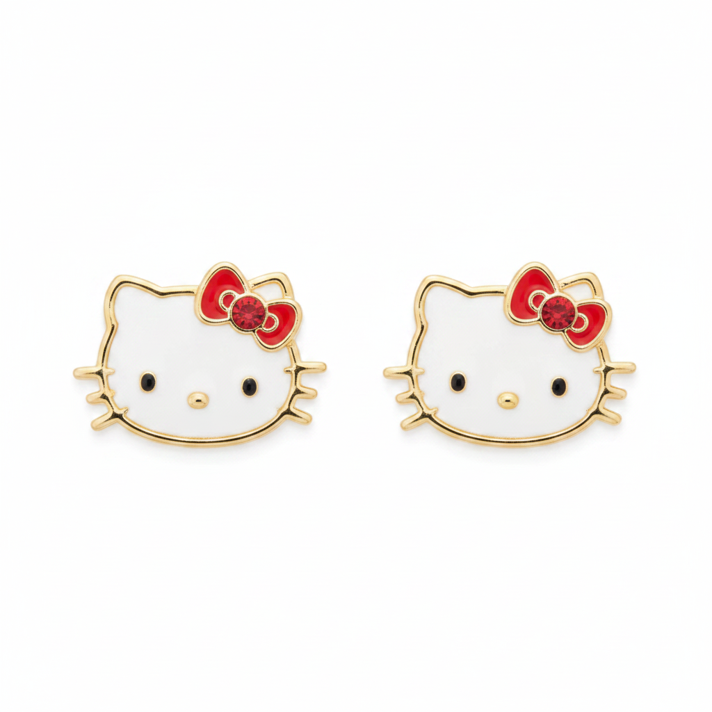 Hello Kitty x Kate Spade NY Stud Earrings - product shot