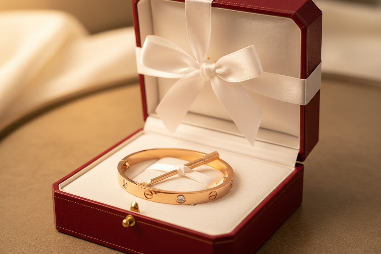 Cartier red gift box
