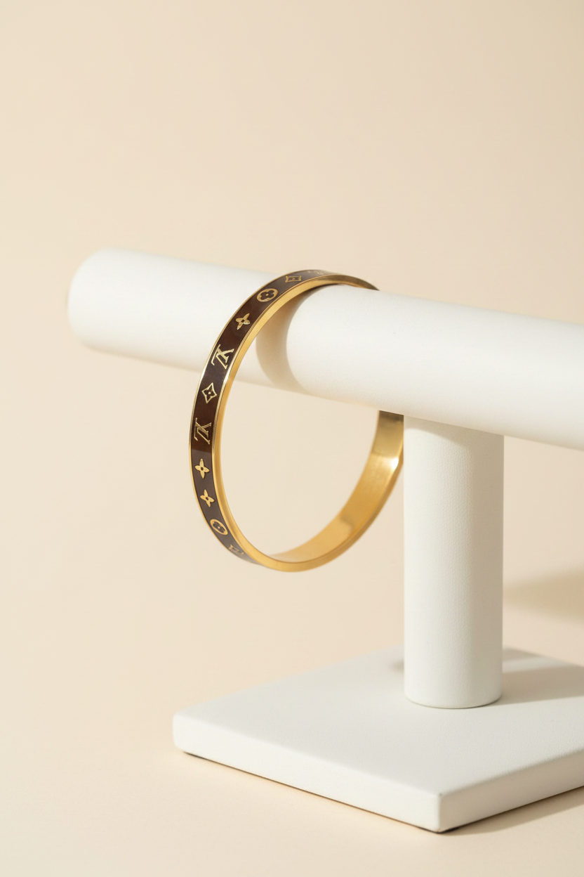 Louis Vuitton Nanogram Bracelet ceramic stand display