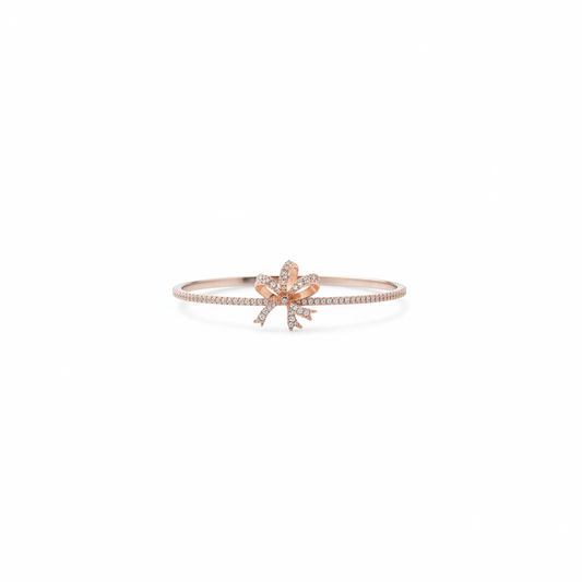 Swarovski Volta Rose Gold Bow Bracelet