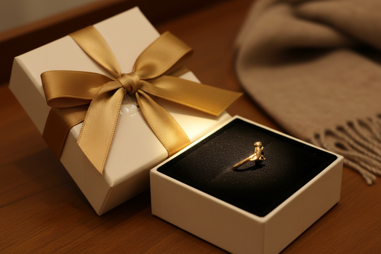 Gift box styling