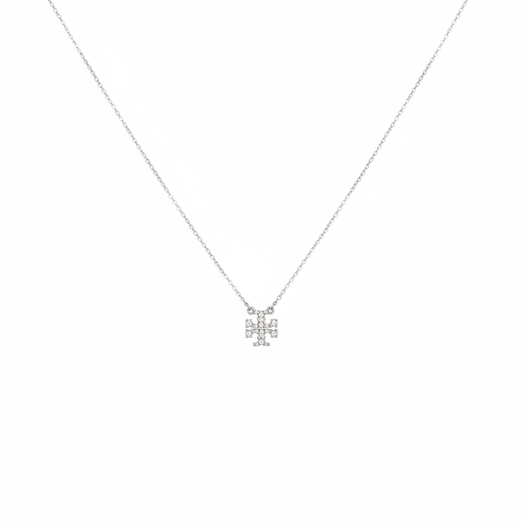 Tory Burch Kira Pave Delicate Necklace