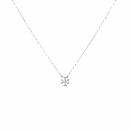 Tory Burch Kira Pave Delicate Necklace