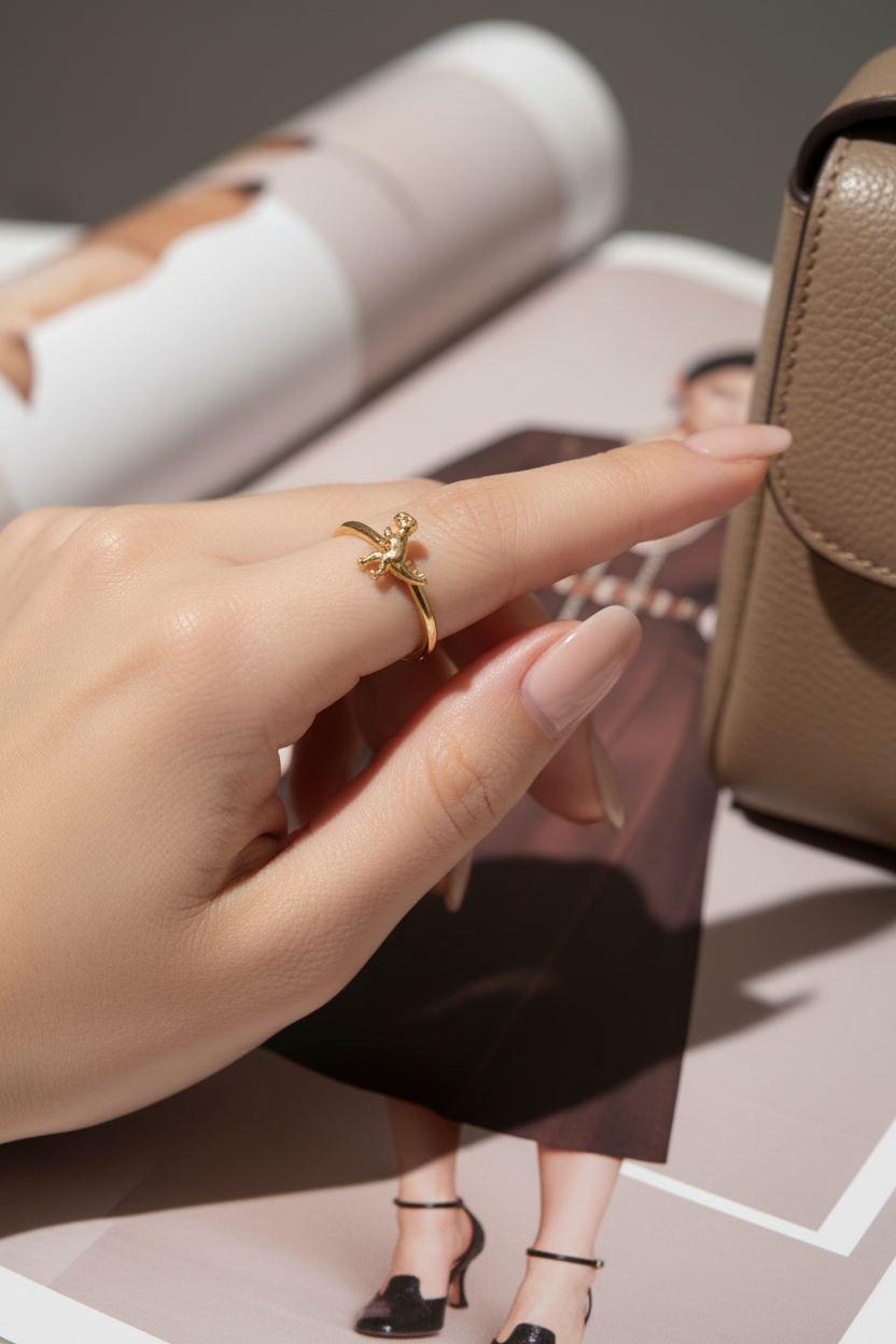 On-model finger shot