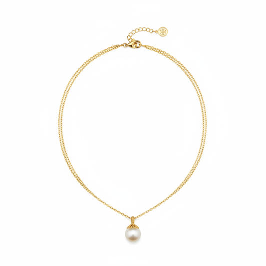 Tory Burch Kira Pearl Delicate Necklace