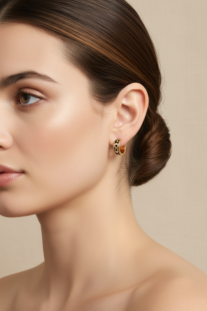 On-model ear shot
