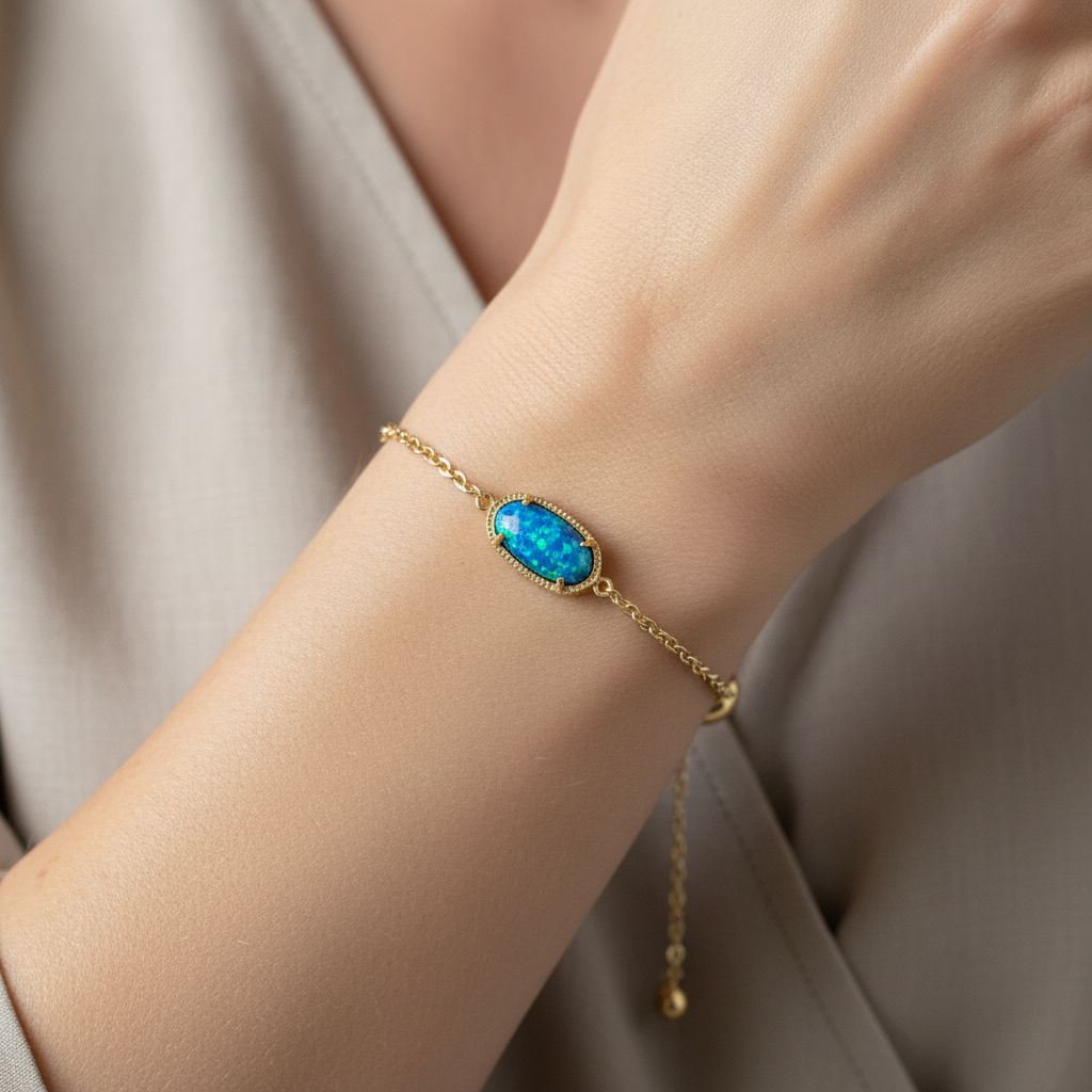 Kendra Scott Elaina Bracelet - worn on wrist lifestyle