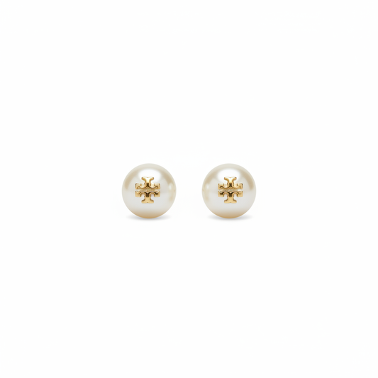 Tory Burch Kira Pearl Stud Earrings