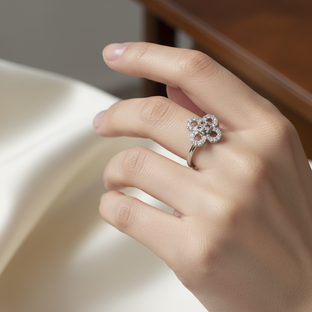 On-model hand shot