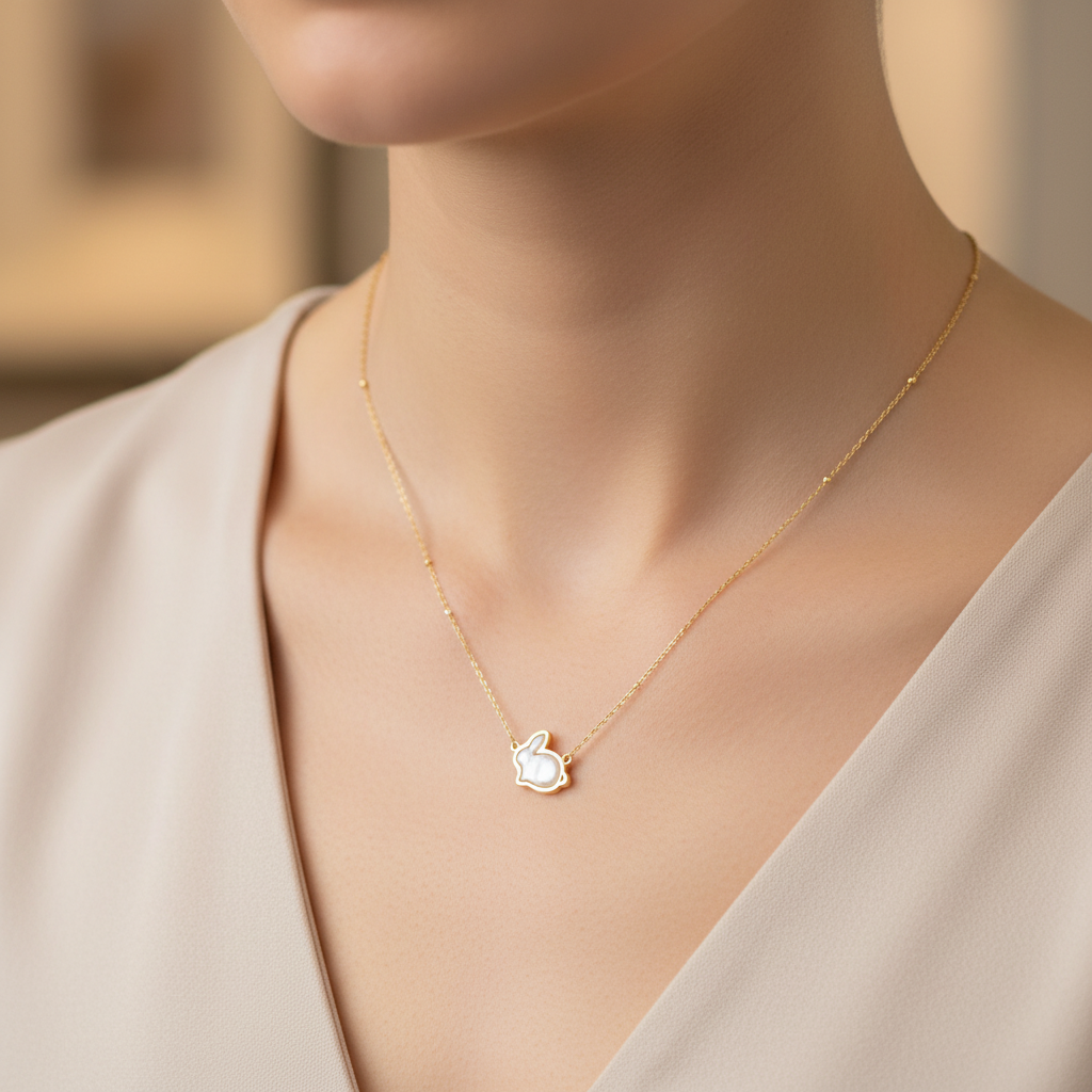 On-model neckline