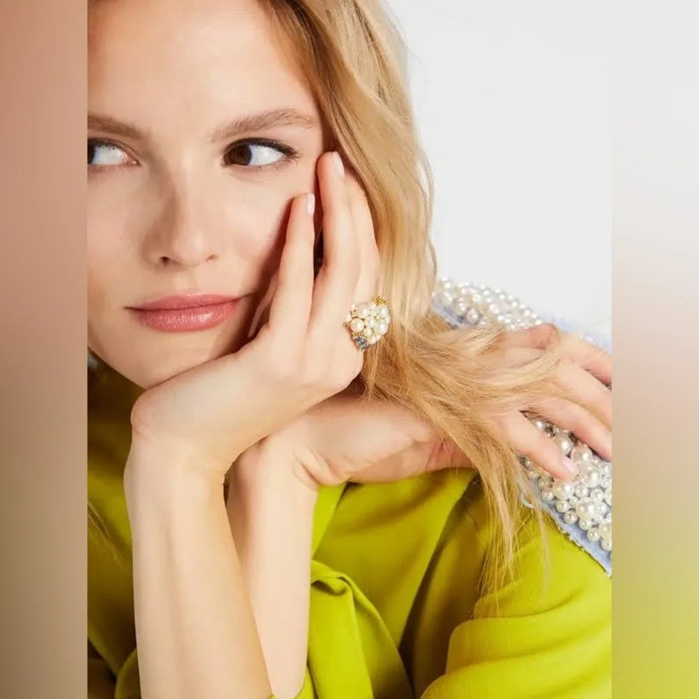 Kate Spade New York Rain or Shine Statement Ring Size 8