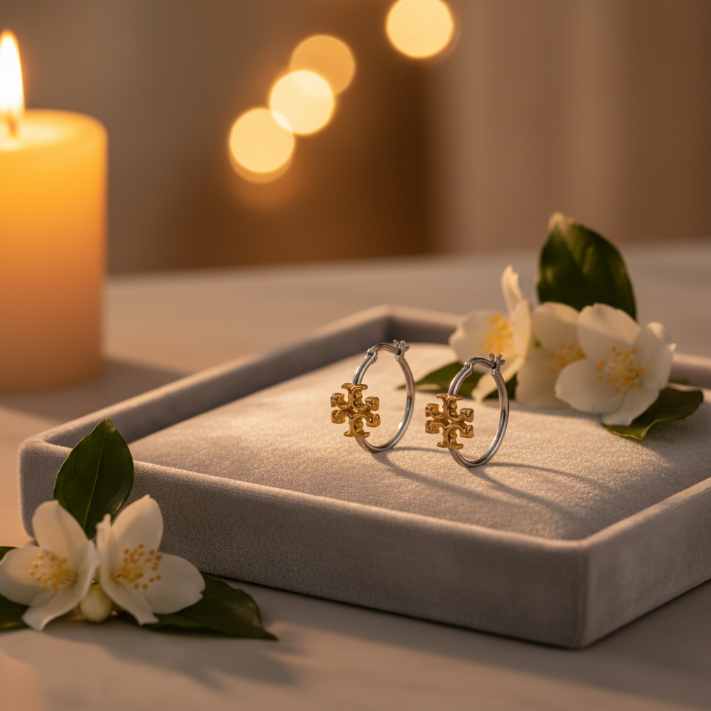 Silver velvet tray