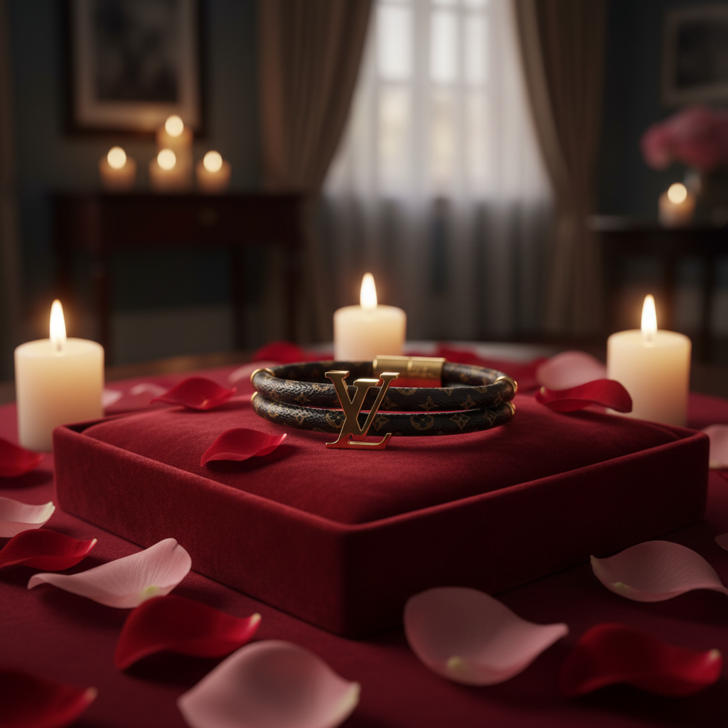 Velvet tray setting