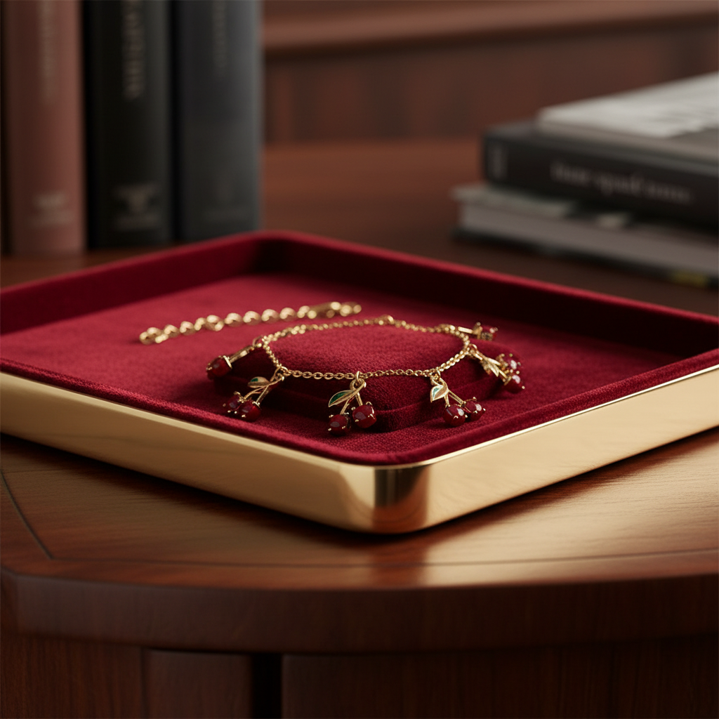 Velvet tray